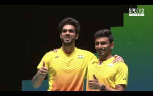 Read more about the article Dhruv/Arjun knock out 2021 bronze medallists; into pre-quarters