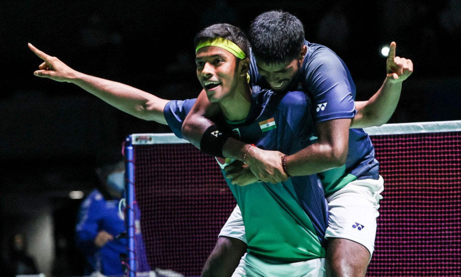 You are currently viewing Satwik/Chirag after securing first-ever World Championships medal