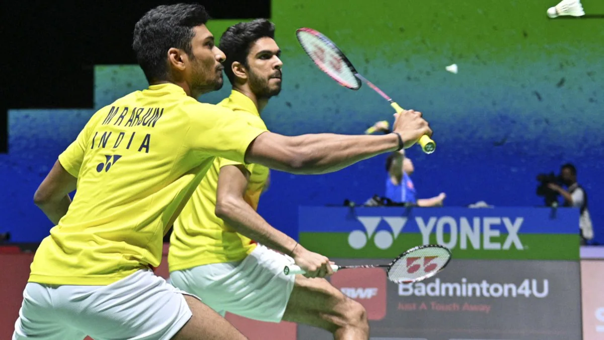 You are currently viewing BWF World Championships: Dhruv Kapila-MR Arjun Cruise Into Quarterfinals