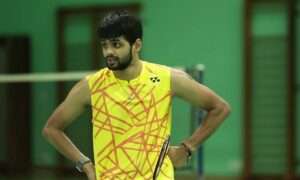 Read more about the article Praneeth loses in quarterfinals, ends impressive run