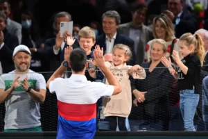 Read more about the article Novak Djokovic’s son Stefan writes touching school essay