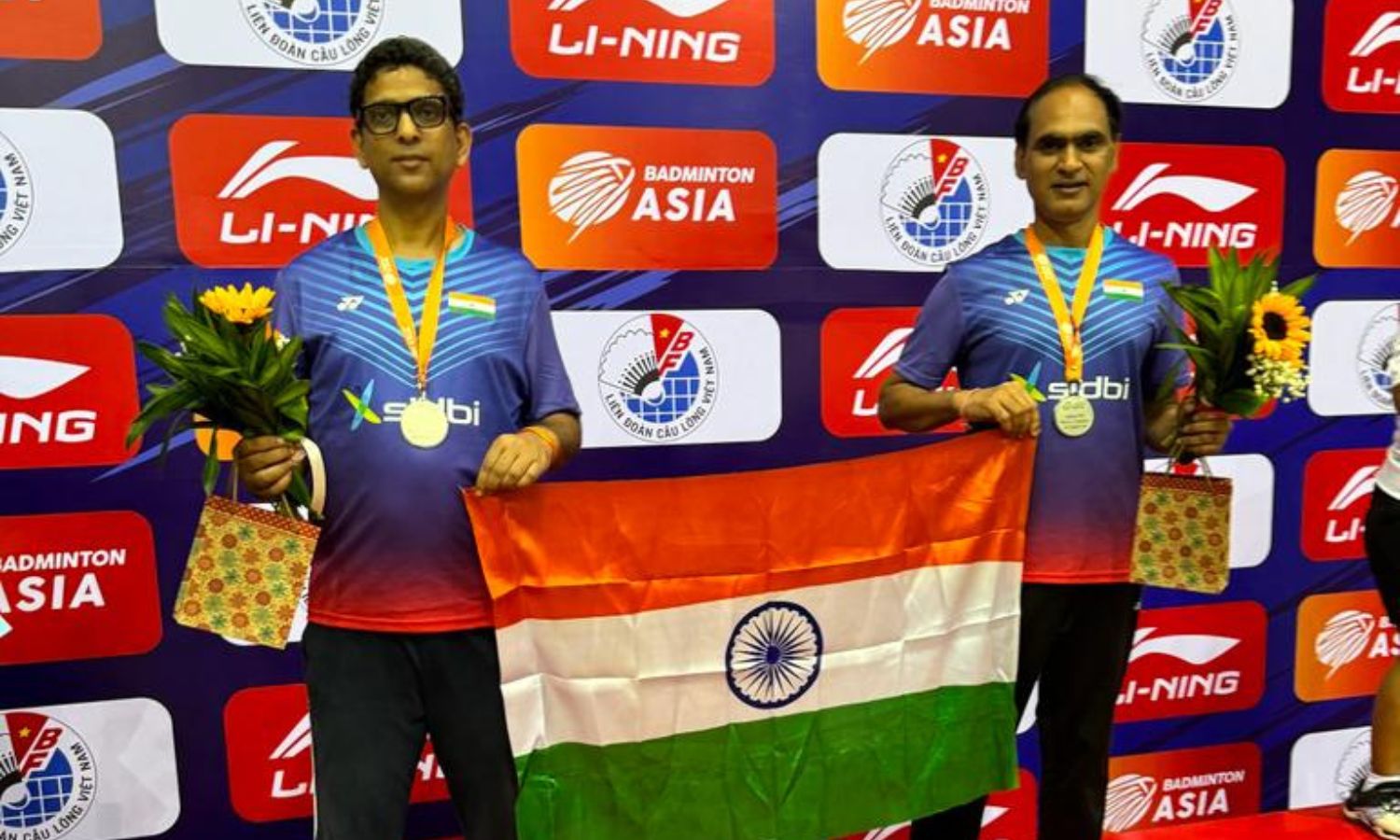 You are currently viewing Rajesh Singh and Ajay Mathur bags silver in men’s doubles 50 category